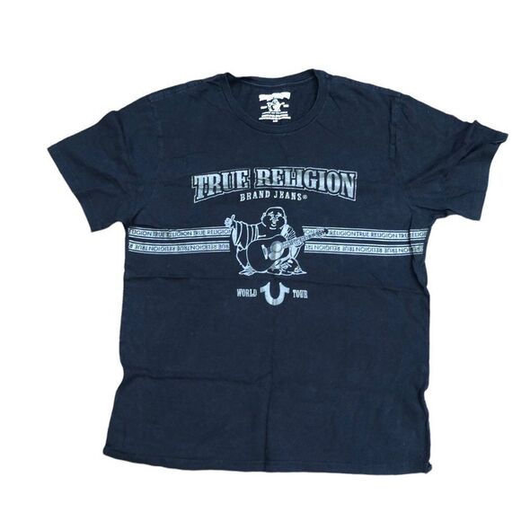 TRUE Religion T Shirt New Craft SS Large - Picture 1 of 7